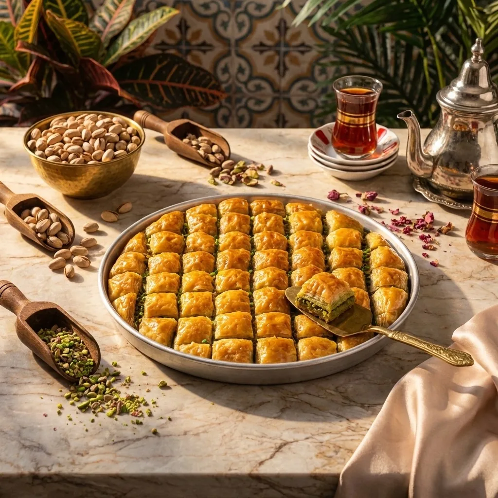 Evde Baklava Yapımı